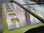 Geschliffene und gefräste Stahlplatten, Edelstahlplatten und Aluminiumplatten