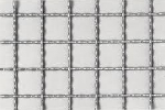 Wellengitter pulverbeschichtet in RAL9005 glatt matt