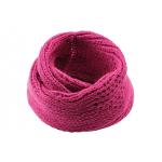 Damen-Set: Mütze + Schal, mehrfarbig rosa