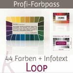 Karten-Farbpass Loop - Farbtyp Herbst