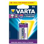 Varta (6122) Batterie Lithium 9-Volt Block - Professional Lithium