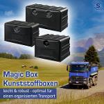 MAGIC BOX Kunststoff Boxen für Unterbau und Deichsel