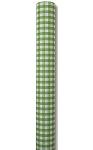 Biertischtuchrolle - Karo grün, 10meter