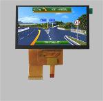 4.3 inch tft lcd capacitive touch PCAP screen