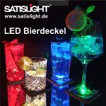 SATISLiGHT ® The sexiest Bierdeckel alive. Bierdeckel mit integrierter LED Leuchte.
