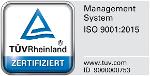 Zertifikat ISO 9001:2015 TUV