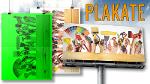 Plakatdruck - Farbplakate - Neonplakate - Großraumplakate