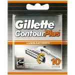 Gillette Contour Plus Patronen Rasierklingen für Herren, 10 Nachfüllungen