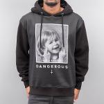 Dangerous DNGRS Oberteil / Hoody Have a nice day in schwarz
