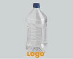 Rechteck-Flasche 2.000 ml OLIO - Polyethylenterephthalat
