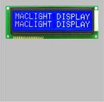 16X2 Character LCD Module Display Yellow Green Background