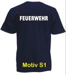 Feuerwehr T-Shirt Motiv S1