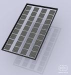 Transparentes Solarmodul BISOL Lumina Serien 140-295 mono/po