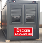 DECKER Büro-/Lagercontainer 6000 Abrollcontainer