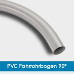PVC Bogen 90° / Kunststoffbogen