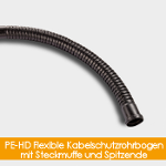 PE-HD Flexible Kabelschutzrohrbogen