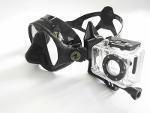 Tauchmaske - Halterung für GoPro und Actionpro X7