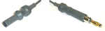 HF-Kabel Monopolar (4mm Federkorb-buchsen-Stecker / Erbe-ACC/ICC-VIO-Stecker)
