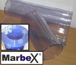 Marbex® PVC Transparent weich Folie Rolle 2mm, 3mm, 4mm, 5mm, 7mm Platte Tor Rolle 20m Tisch Tischdecke Tischfolie Gummi