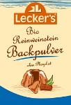 LECKER'S Bio Reinweinstein-Backpulver
