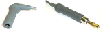 HF-Kabel Monopolar (4mm Federkorb-buchsen-Stecker gewinkelt / Erbe-ACC/ICC-VIO-Stecker)