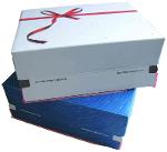 Versandbox als Geschenkbox, 363x290x125mm, medium weiß