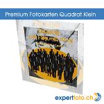 Premium Fotokarten  Quadrat  Klein  Set à 10 Stück