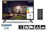 Elements 32" Smart TV Fernseher DVB-T2/S2 ELT32DE810S