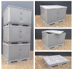 Palettenbox BigBox ca. 1440x1140x1100/ 1050mm 1x gebraucht 