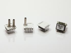 Board-Mount Drucksensor AMS 5812, I2C-Schnittstelle und analoger Spannungsausgang, 5 V Versorgungsspannung