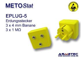METOSTAT ESD-Erdungsstecker EPlug5