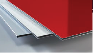 Die Aluminiumverbundplatte für Innen- und Außenanwendungen