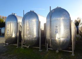 Behälter / Tank / Silo 15.500 Liter, oval