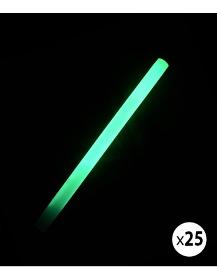 25 Leuchtstäbe Fluoreszierend 24cm