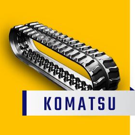 Gummiketten für KOMATSU Minibagger