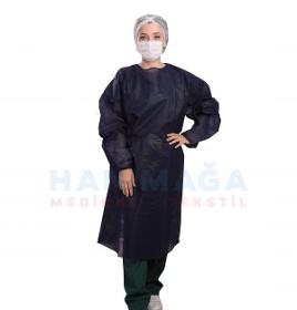Disposable Isolation Gown Level 1 Dark Blue