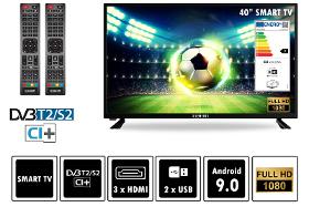 Elements 40" Smart TV Fernseher DVB-T2/S2 ELT40DE910B