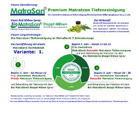 Hotelservice: MatraSan® Allergiker Dienstleistungen mit den verschiedene 3 Jahreskonzepten für das Beherbergungs-Gewerbe
