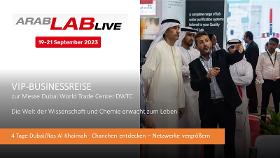 VIP-Businessreise zur Messe ARABLAB Dubaivom 19.09.-22.09.2023