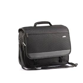 Verage® Elite Umhängetasche Schwarz, Business Aktentasche, mit speziellen Fächer für Laptop, Teflon Beschichtung