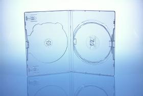 AMARAY DVD Box 2-fach - 14mm - FOF - transparent - bulkware