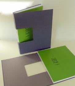 SONDERBUCHBINDEARTEN wie z.B. SCHWEIZER BROSCHUR - Hardcover mit offener Fadenheftung und Titelausschnitt