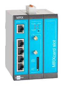 MRX3 LTE voll-modularer LTE-Router, Switch, IOs, LXC
