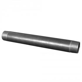 Rohrteile aus Stahl, Rohrdoppelnippel Nr.23, 2x AG, Gröditzer Fittings, 1 1/2" -     70 mm