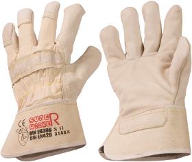 Super Worker  - Rindvollleder-Handschuhe