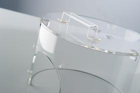 Kunststoffabdeckungen für Maschinen, Schutzhauben aus Acrylglas, Acryline, Haube aus Acrylglas