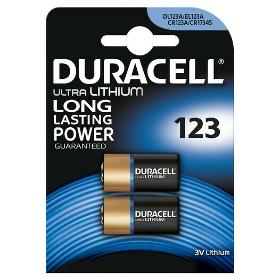 Duracell Ultra Lithium-Batterie 123, 3 Volt, 1600mAh