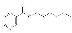 Hexylnicotinat (CAS 23597-82-2)