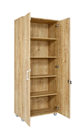 Furni24 Aktenschrank Holz in den Farben Saphir Eiche Dekor und grau Dekor erhältlich.