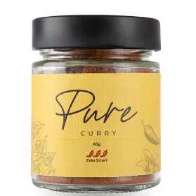 Pure Curry – Extra Scharf 60g